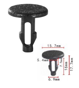 Кліпси C1085 кріплення ущільнювача дверей HONDA, MITSUBISHI,NISSAN(MC440901 62660486001) (уп.100шт) 00000068265 фото