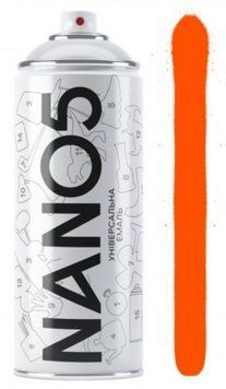 Фарба помаранчева 400ml "Nano5" N02004 (12шт/уп) 00000061499 фото