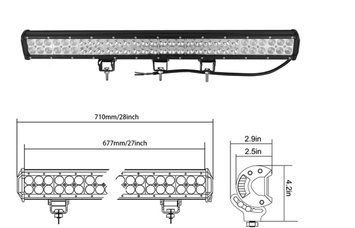 Фара-LED Балка 705*107*73мм 180W (3W*60) 10-30V COMBO D2 Black 00000044271 фото