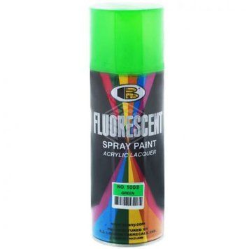 Фарба флуоресцентна 400ml "Bosny" зелена №1003 (12шт/уп) 00000028909 фото