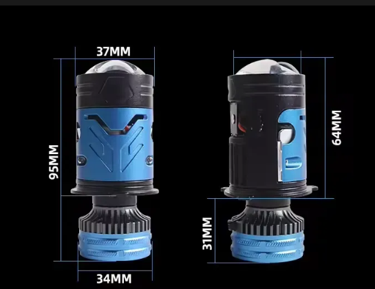 LED Автолампи Mini лінзи H4 Лінзи 180W / 6000K Canbus F90 00000070456 фото