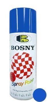 Фарба синя 400ml "Bosny" №21 (12шт/уп) 00000002115 фото