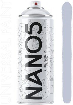 Фарба сіра - світла 400ml "Nano5" N07035 (12шт/уп) 00000061506 фото