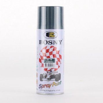 Фарба сіра 400ml "Bosny" №58 (12шт/уп) 00000002132 фото