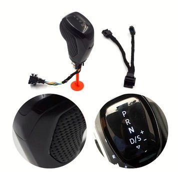 Ручка КПП Volkswagen ALL Black-LED automatic knob white light №48 00000070537 фото