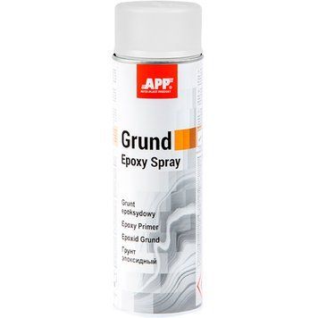 Грунт епоксидний світло-сірий 500ml "APP" Grund Epoxy Spray 021205 00000064553 фото