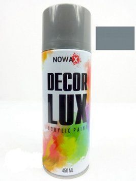 Фарба сіра 450ml "Nowax" NX48018 (12шт/уп) 00000050354 фото