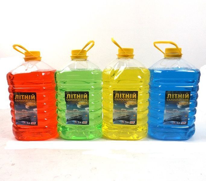Рідина в бачок омивача 5L "LSA" Лимон (4шт/уп) 00000070274 фото