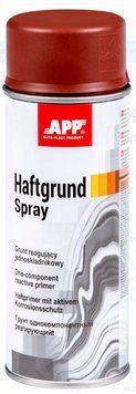 Грунт реагуючий червоно-коричневий 400ml "APP" Haftgrund Spray, однокомпонент.антикорозійний 020605 00000064365 фото