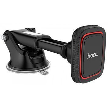 Автотримач для телефону магнітний HOCO CA42 Black-Red 00000054666 фото