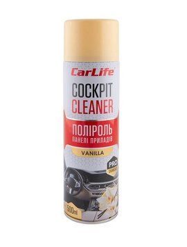 Поліроль торпеди спрей 500ml "Carlife" Cockpit Ваніль CF502 (24шт/уп) 00000067206 фото