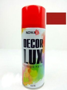 Фарба червона сигнальний 450ml "Nowax" NX48023 (12шт/уп) 00000050353 фото
