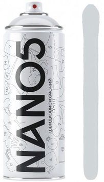 Фарба ґрунт сірий 400ml "Nano5" 86561 (12шт/уп) 00000061490 фото