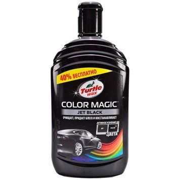 Поліроль кузова крем 500ml Чорний "Turtle Wax" Color Magic / приховує подряпку / посил. колір 52708 00000053527 фото