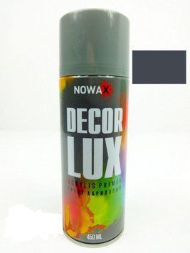 Фарба ґрунт сірий 450ml "Nowax" NX48035 (12шт/уп) 00000050358 фото