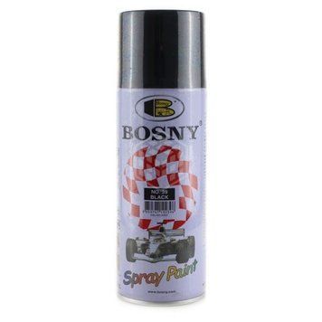 Фарба чорний глянець 400ml "Bosny" №39 (12шт/уп) 00000002125 фото