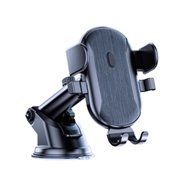 Автотримач для телефону затискач D48-5 телескоп, Black 00000069941 фото