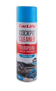 Поліроль торпеди спрей 500ml "Carlife" Cockpit Нова машина CF506 (24шт/уп) 00000067210 фото