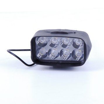 Фара-LED Прямокутник 12W (1.5W*8) 12V 80*45*50mm Дальнє/Spot (1шт) JP057 8 Led 00000054682 фото
