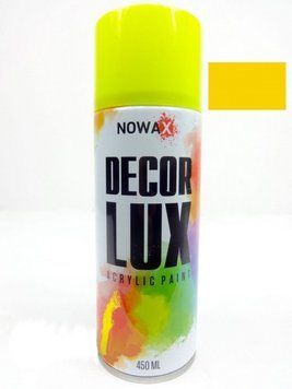 Фарба жовта 450ml "Nowax" NX48020 (12шт/уп) 00000037406 фото