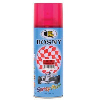 Фарба лак для тонування 400ml "Bosny" червоний №01 (12шт/уп) 00000028893 фото