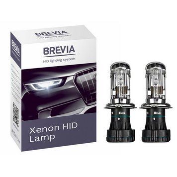 Лампа Бі-Ксенон Н4 5000K 35W "Brevia" 12450 (2шт/уп.) 00000004274 фото