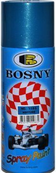 Фарба металік блакитний 400ml "Bosny" №1183 (12шт/уп) 00000002151 фото