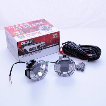 Протитуманні LED Фари Лінза D=100мм 12V/12W 6000K/CREE (2шт) + кнопка вкл/викл DLAA LP1401 (6) 00000056566 фото