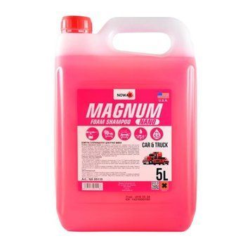 Шампунь 5L для ручного миття "Nowax" Magnum Nano Foam Shampoo суперконцентрат NX05118 00000048635 фото